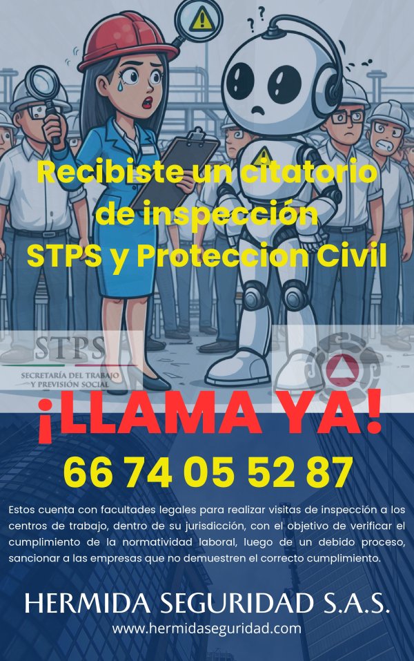 Atencion a Inspecciones de la STPS y Proteccion Civil