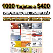 1000 Tarjetas a $400 con Mario Tarjetas