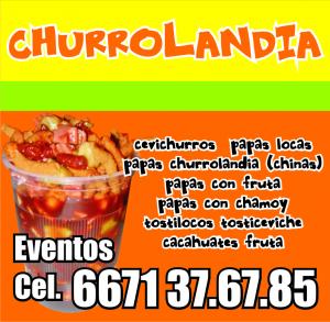 CHURROLANDIA.. Cevichurros, Papas Locas, Cacahuates, Fruta y MAS ... Culiacan, Sin.