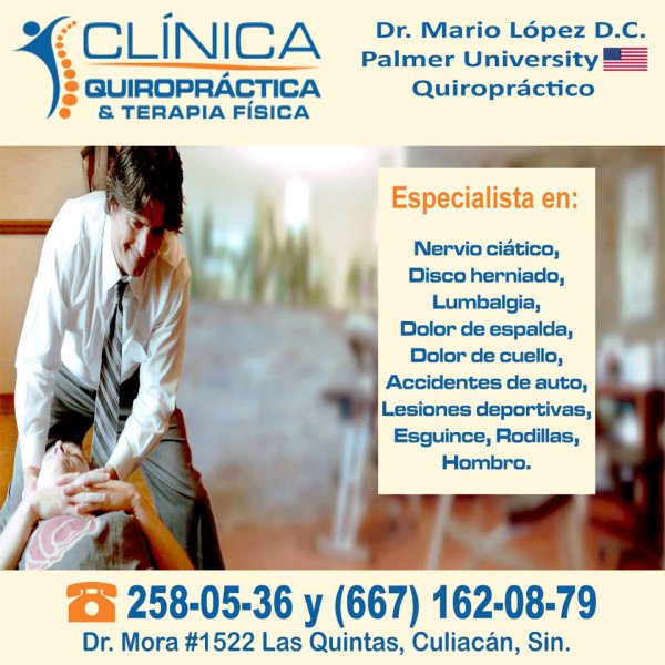 Clínica Quiropráctica y Terapia Física ® Culiacán